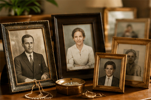 Pictures On Table