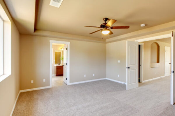 a clean empty room after a moveout