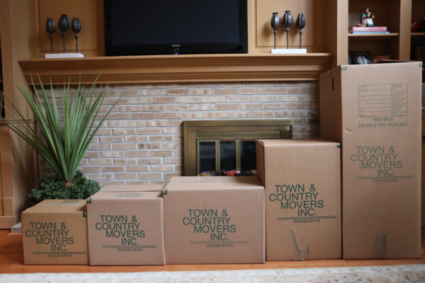 a line of boxes increasing in size from left to right